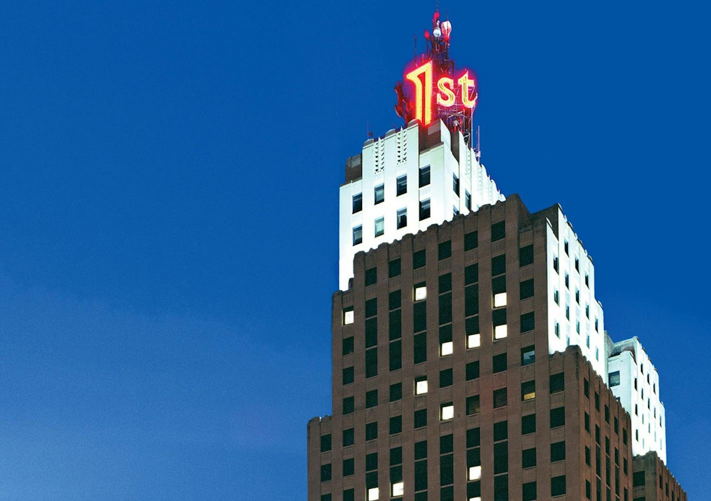 First National Bank Building, built in downtown St. Paul in 1931, was purchased by St. Paul-based Madison Equities.