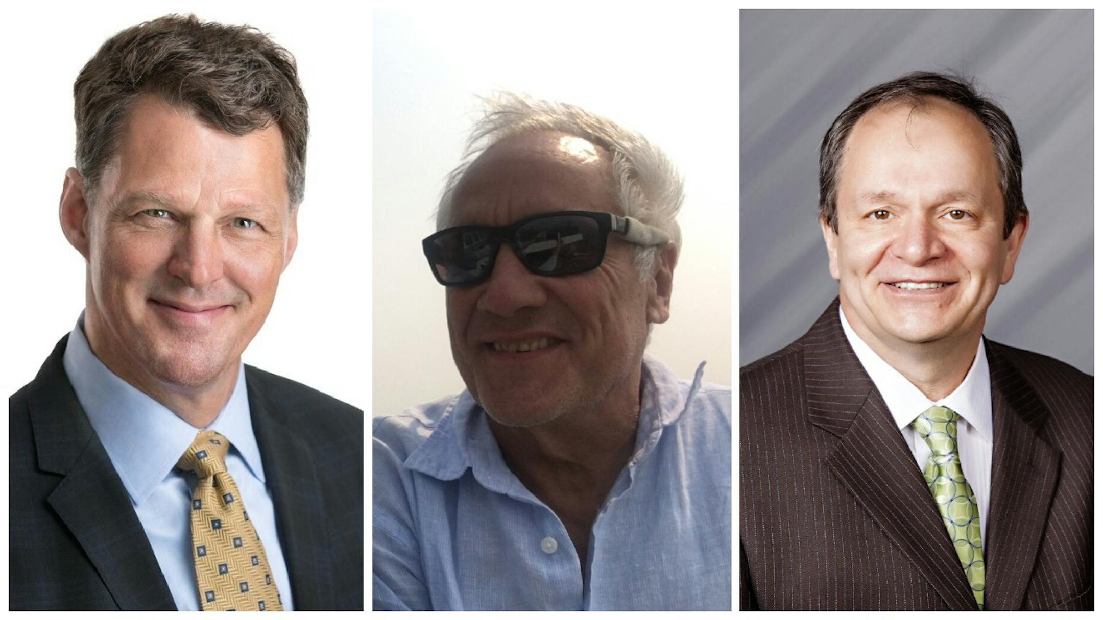 From left: Jim Friedlander, J.D. MacRae and Lynn Hooper