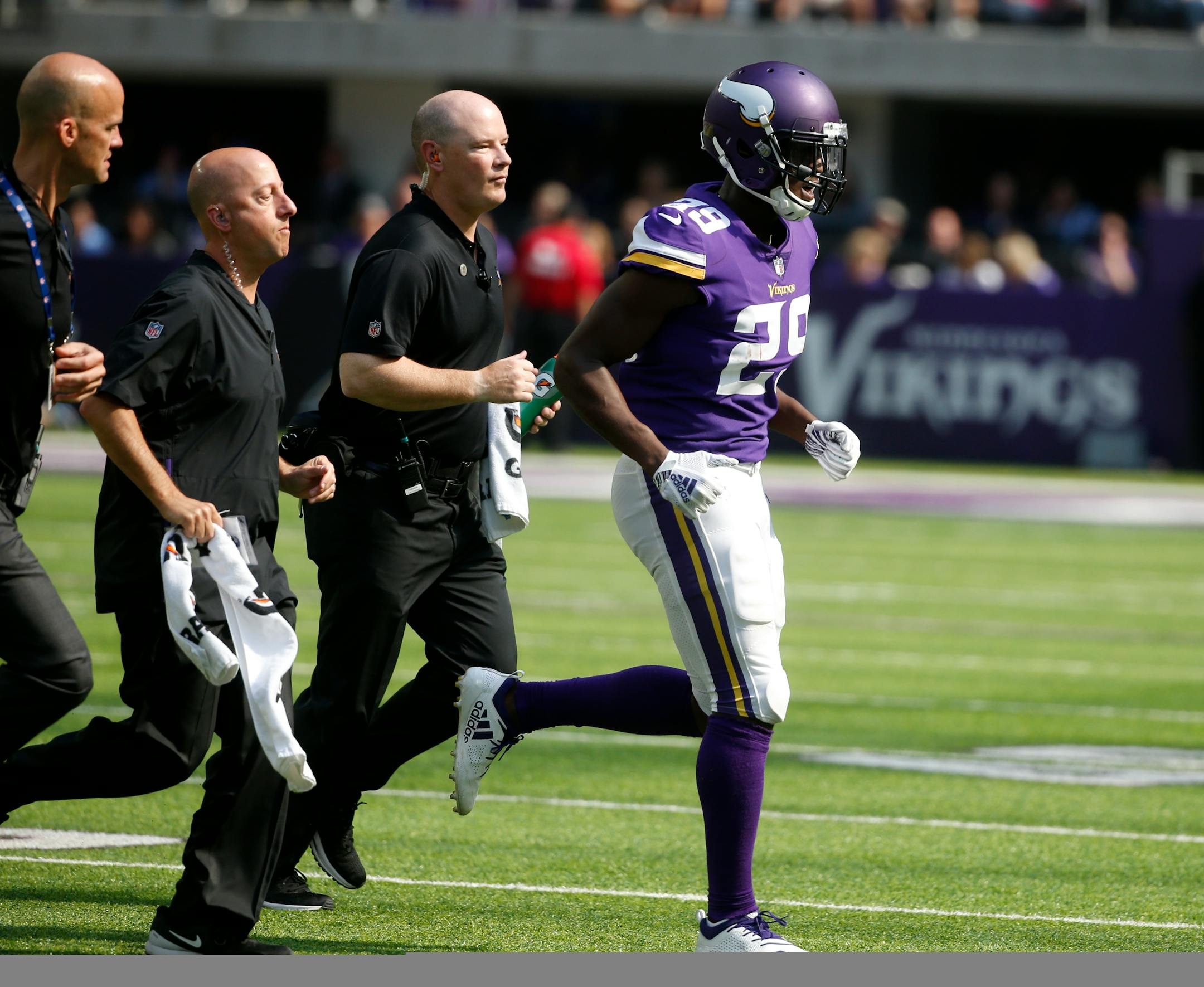 Minnesota Vikings defensive back Xavier Rhodes