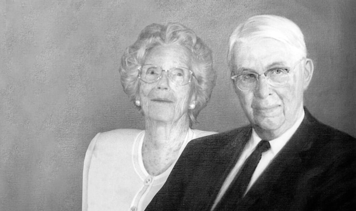 Photo of Katherine B. Andersen and Fred C. Andersen.