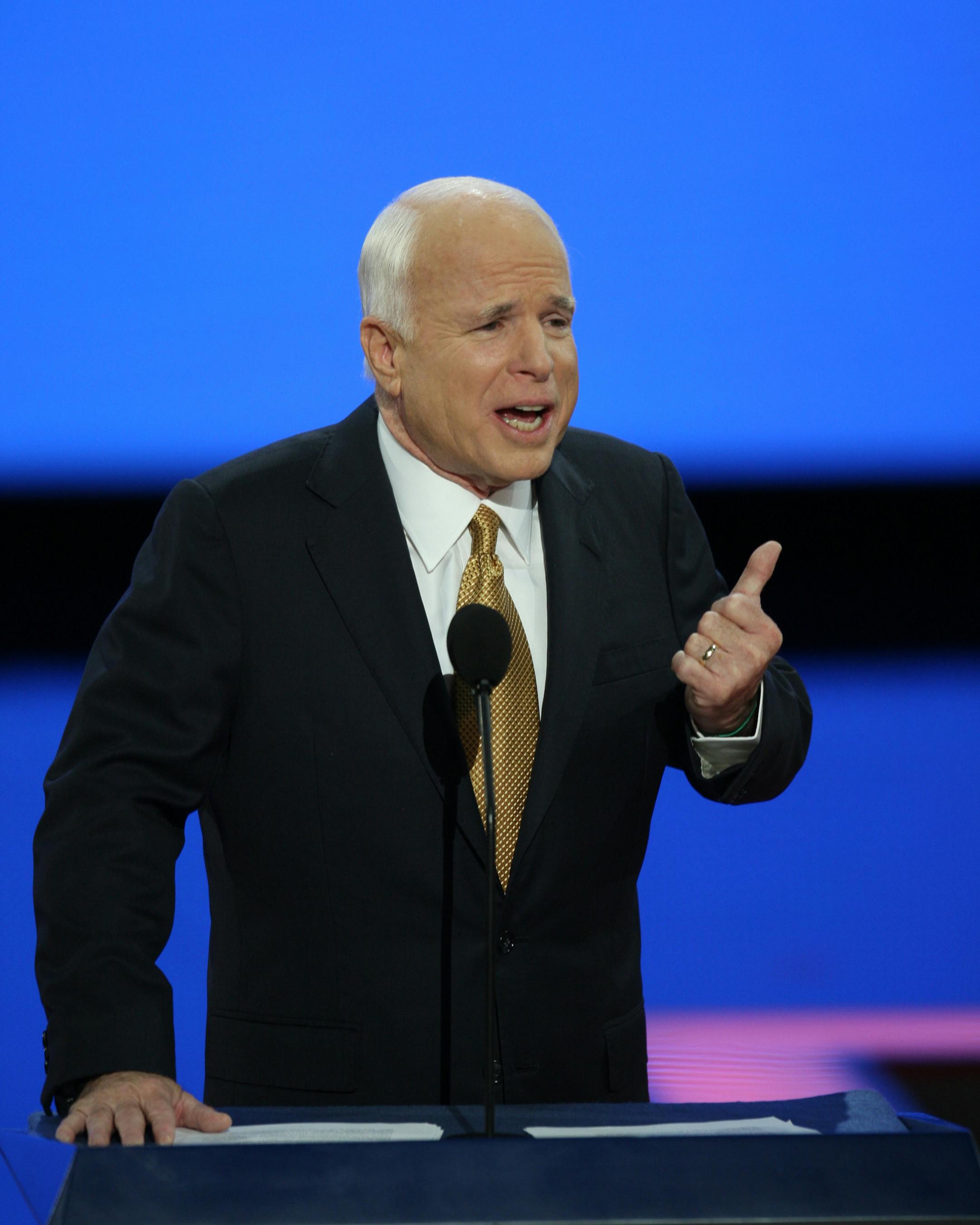 Sen. John McCain accepted his party's nomination for president.