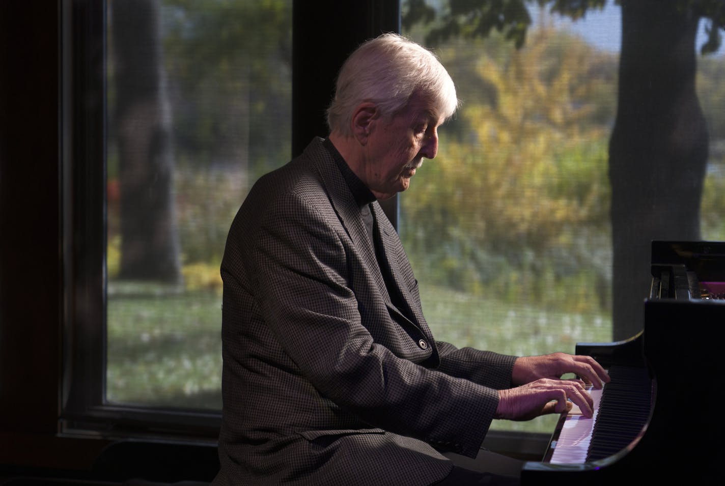 Profile of local piano institution Butch Thompson, who is celebrating the release of his new album with the Southside Aces at Crooners. brian.peterson@startribune.com Fridley, MN Friday, October 16, 2020