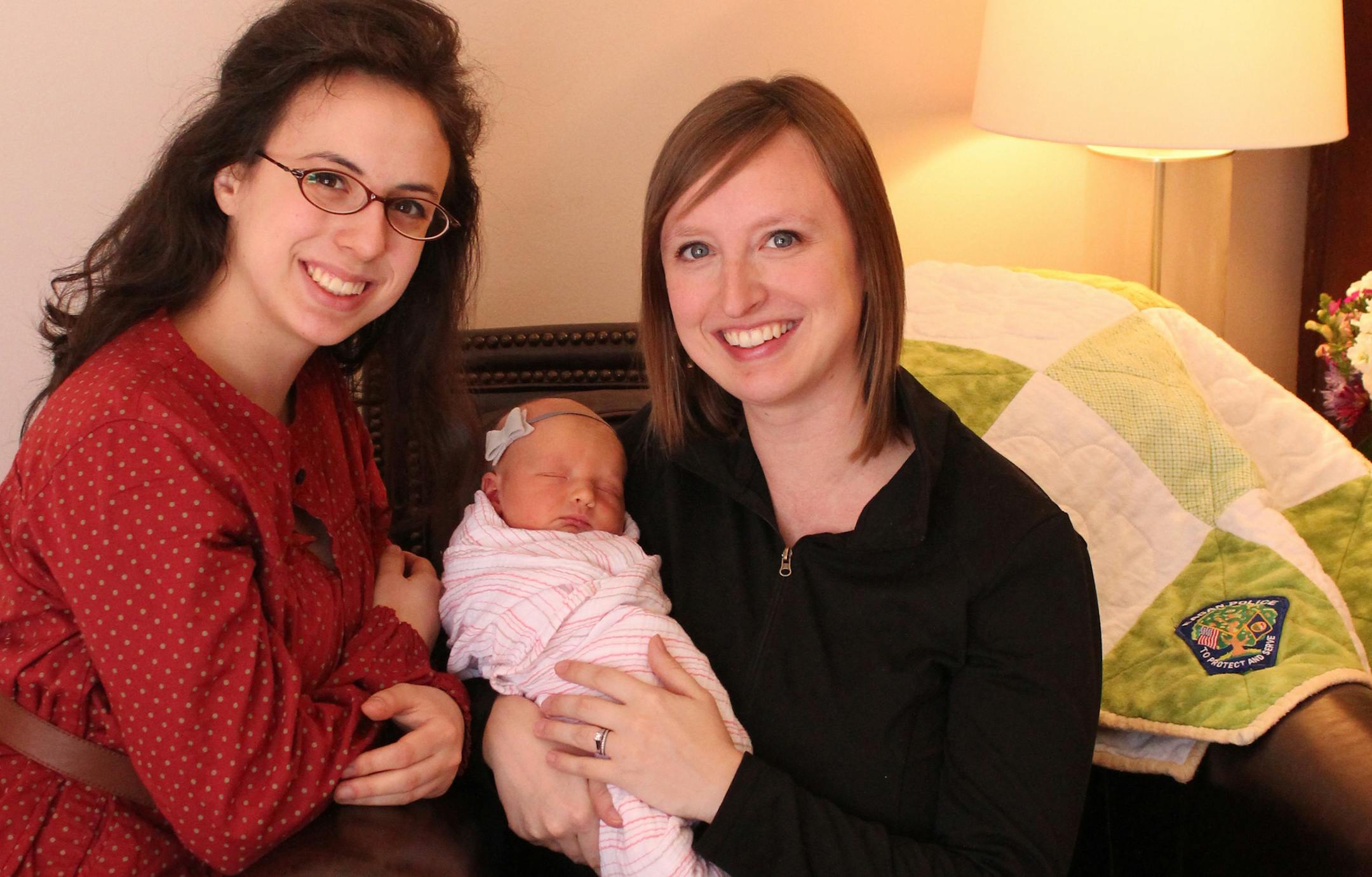 Angela and Maggie Reinders and Melisa Sturman