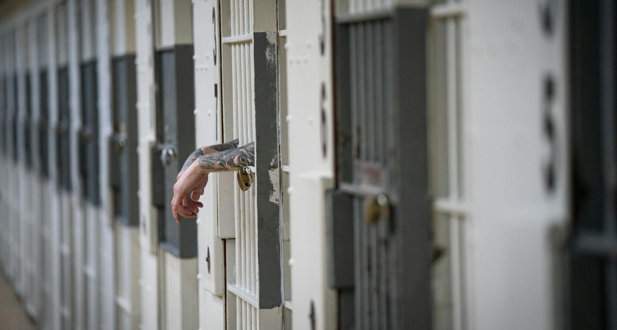 Prison inmates are on lockdown inside A Cell Hall as media and Minnesota State Legislators tour the Minnesota Correctional Facility in Stillwater. ] LEILA NAVIDI ¥ leila.navidi@startribune.com BACKGROUND INFORMATION: Members of the Minnesota House of Representatives Corrections Subcommittee tour the Minnesota Correctional Facility in Stillwater on Friday, January 25, 2019.