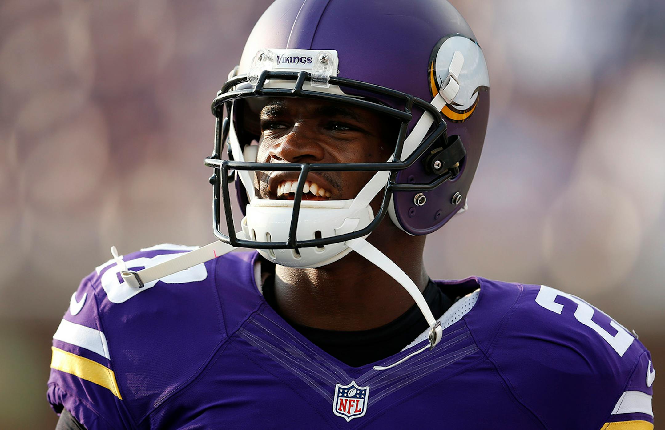 Minnesota Vikings running back Adrian Peterson