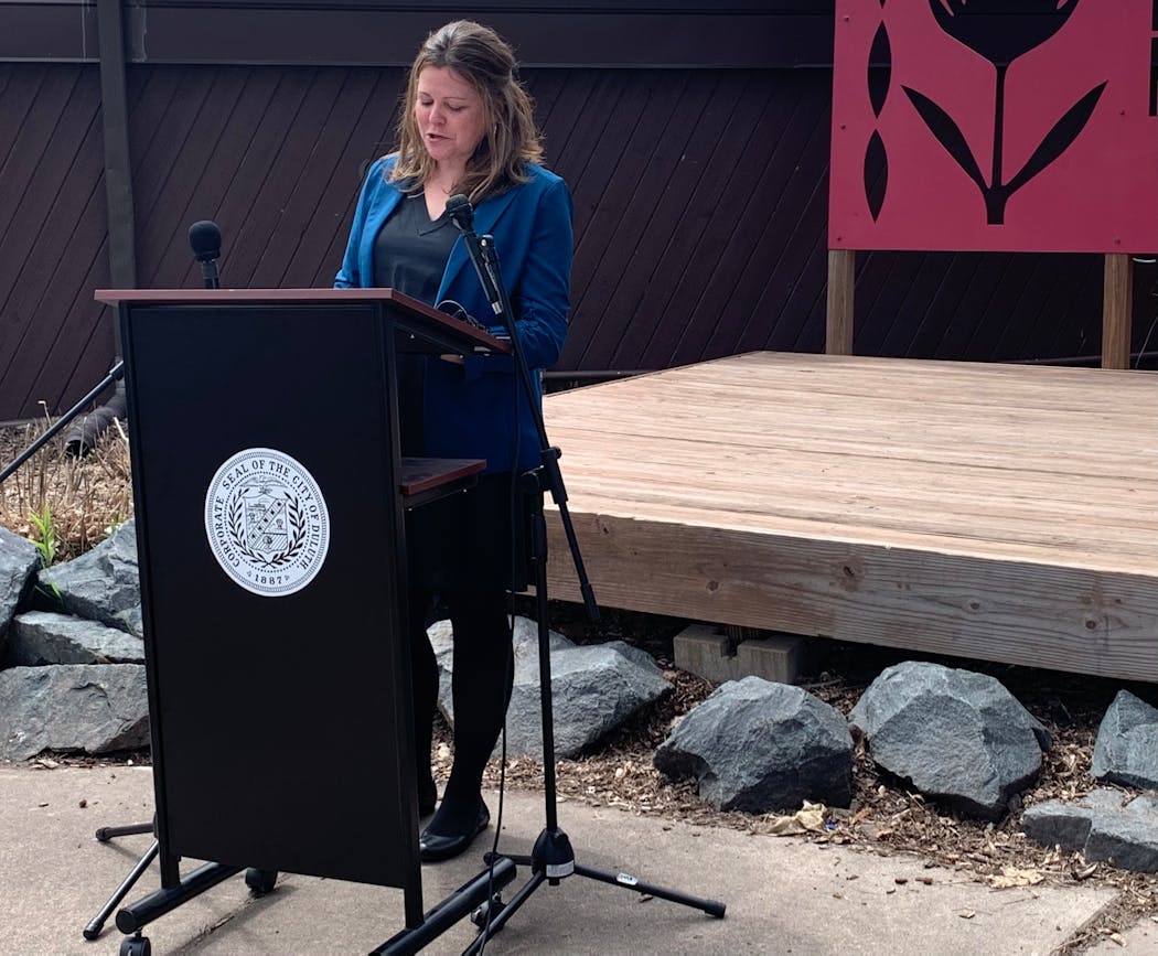 Mindy Granley, Duluth’s sustainability officer, recently announced a $700,000 grant from the Department of Energy to study a geothermal district heating system for Lincoln Park.