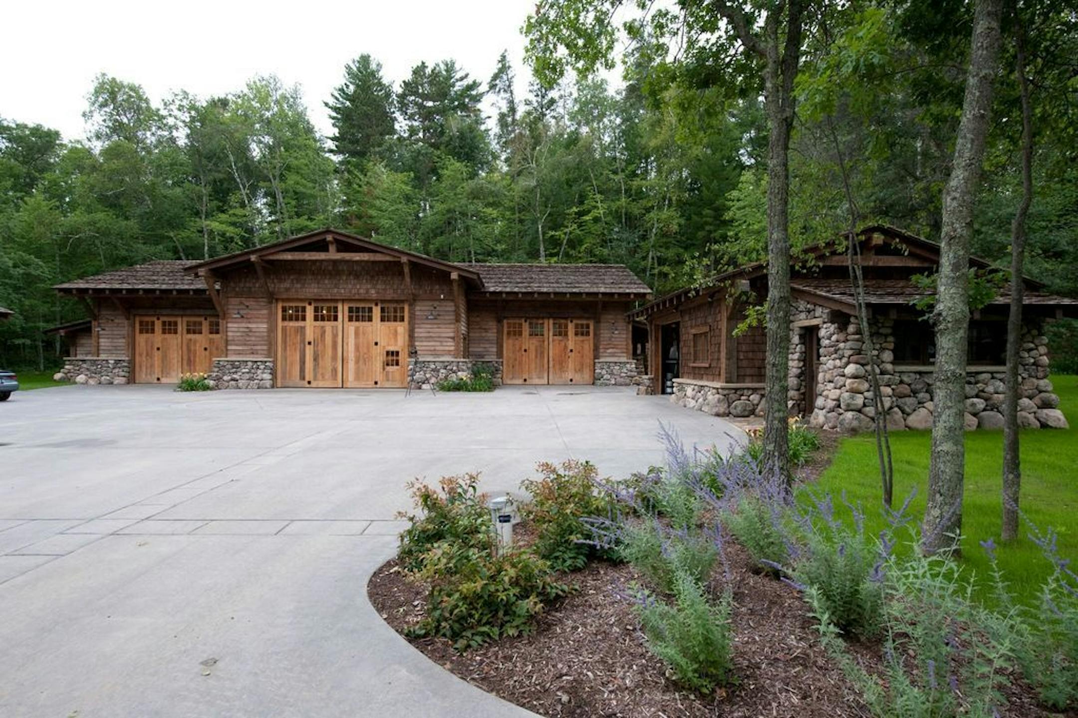 There's also a grouping of three heated storage buildings.