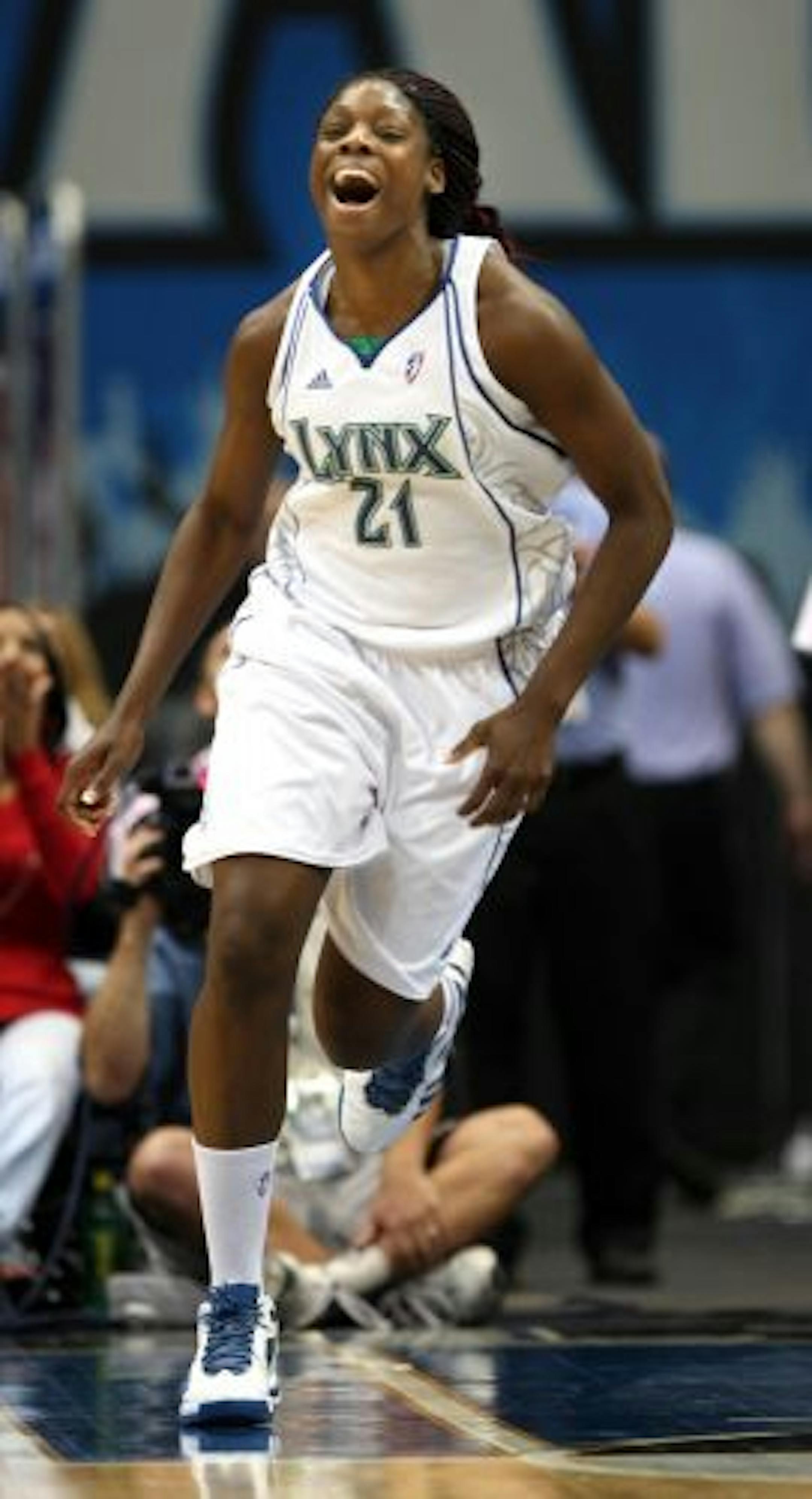 The Lynx's Nicky Anosike