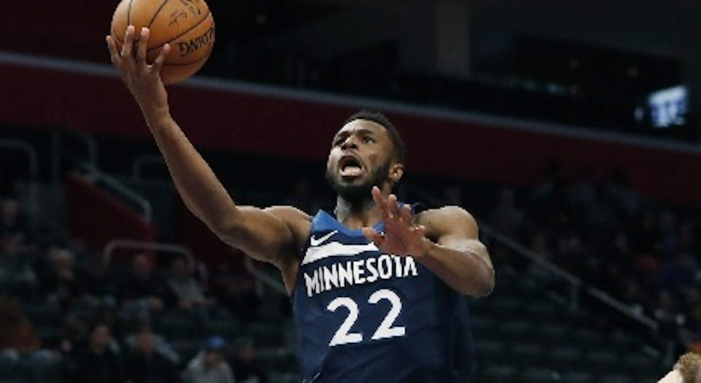 If you take Andrew Wiggins' past six games, he is averaging 29 points, 4.8 assists, 4.2 rebounds. More important is how Wiggins is achieving those points numbers – he is shooting 50 percent from the field over that stretch and 41 percent from three-point range.