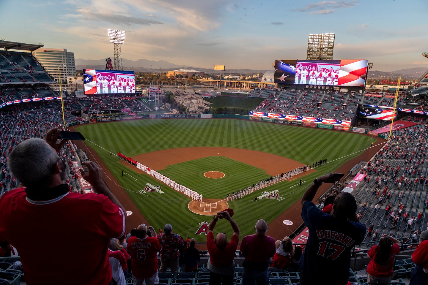 Much of the recent turmoil in Anaheim, California — including an FBI corruption investigation — revolves around Angel Stadium. (Gina Ferazzi/Los Angeles Times/TNS) ORG XMIT: 48370961W