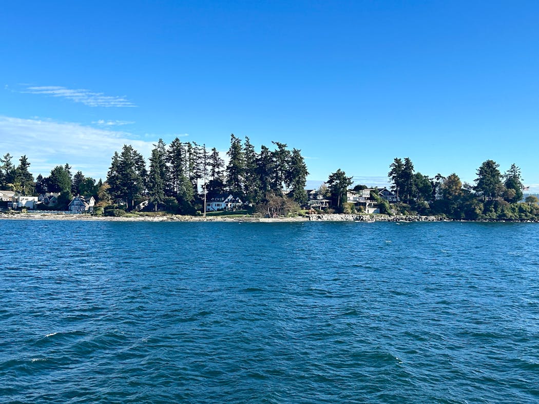 The views from the ferry ride from Seattle to Bainbridge Island were worth the cost of the boat ride alone.