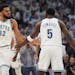 After the Wolves swept the Suns over four decisive games, Karl-Anthony Towns and Anthony Edwards gave a glimpse into their relationship on and off the