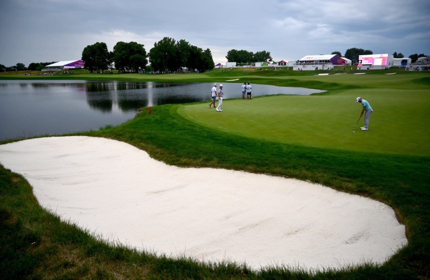 TPC Twin Cities is closed to the public but open for viewing.