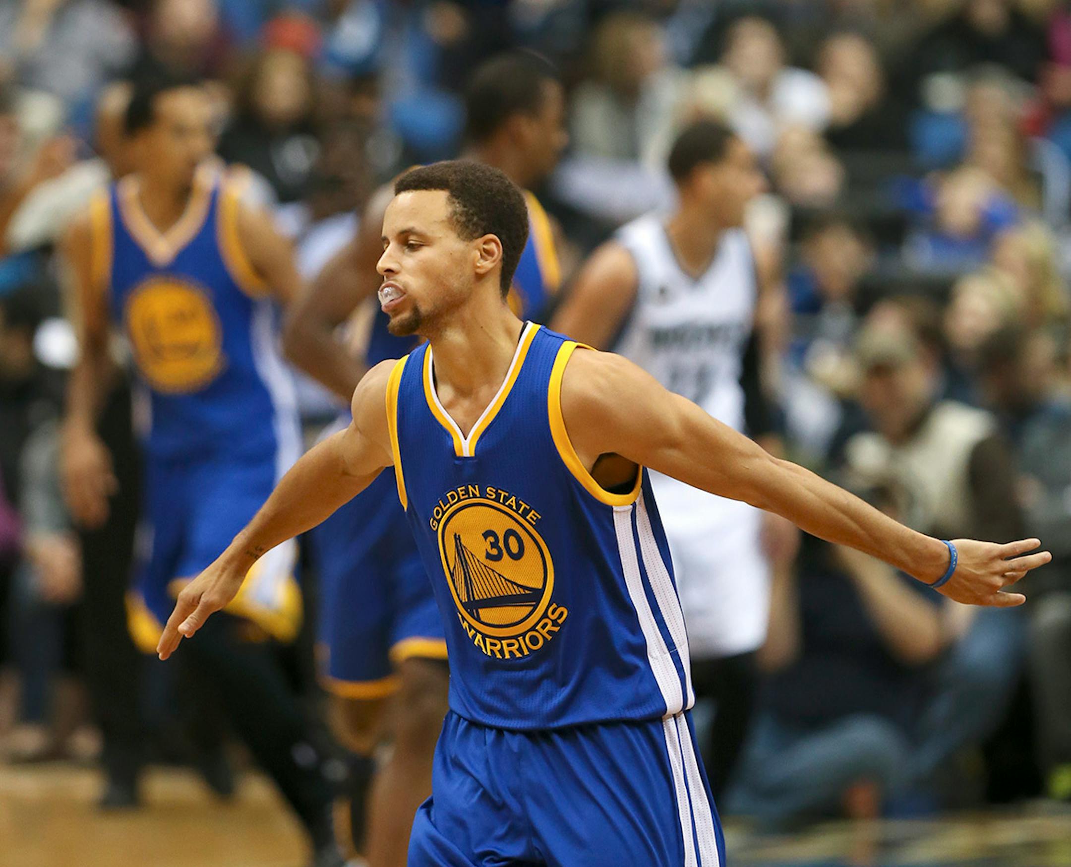Golden State Warriors guard Stephen Curry