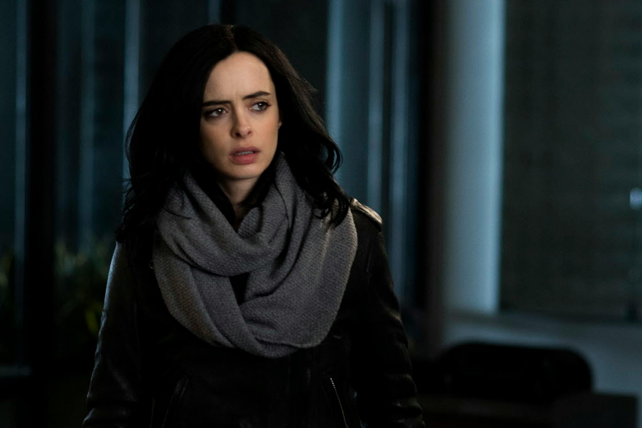 Krysten Ritter in the Netflix original series "Marvel's Jessica Jones."