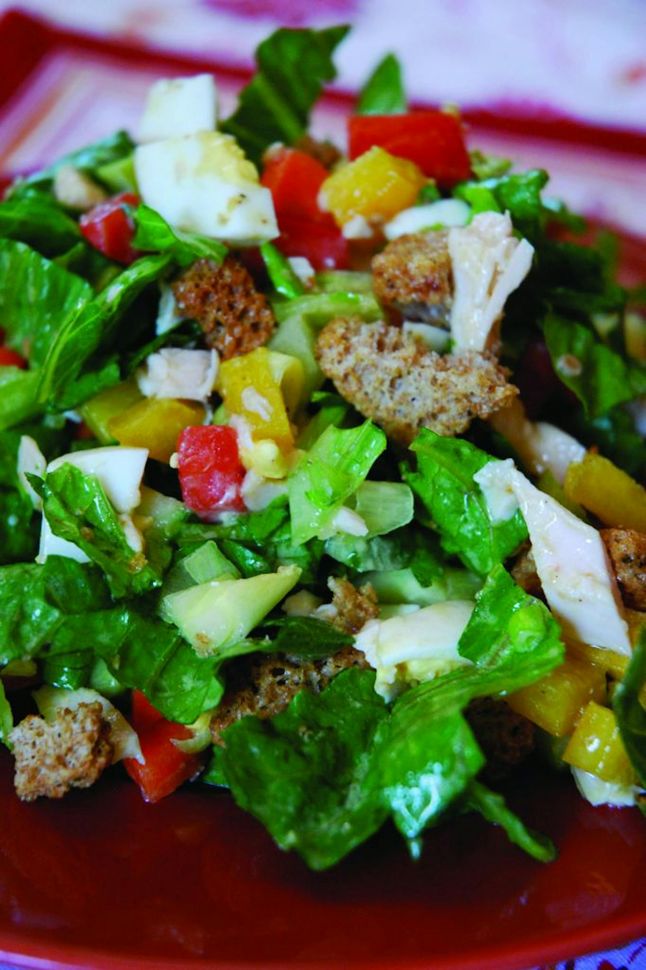 It doesn't matter which comes first, the chicken or the egg in this lean protein salad.