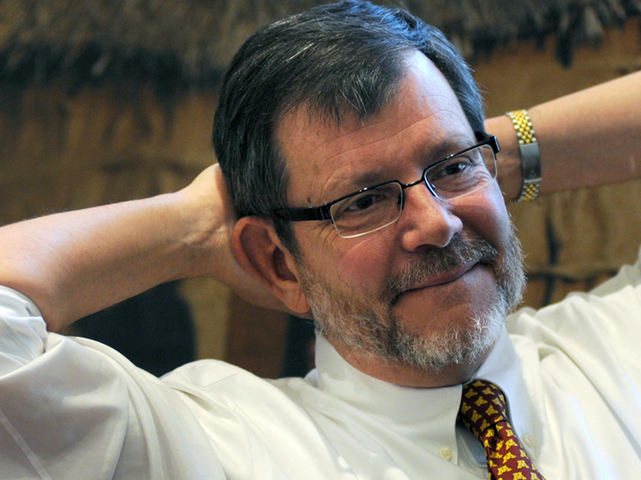 University of Minnesota president Eric Kaler