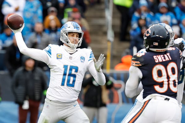 The Lions lost to the Bears 28-13 two weeks ago, when quarterback Jared Goff had a season-low 161 passing yards against a Bears defense that pressured