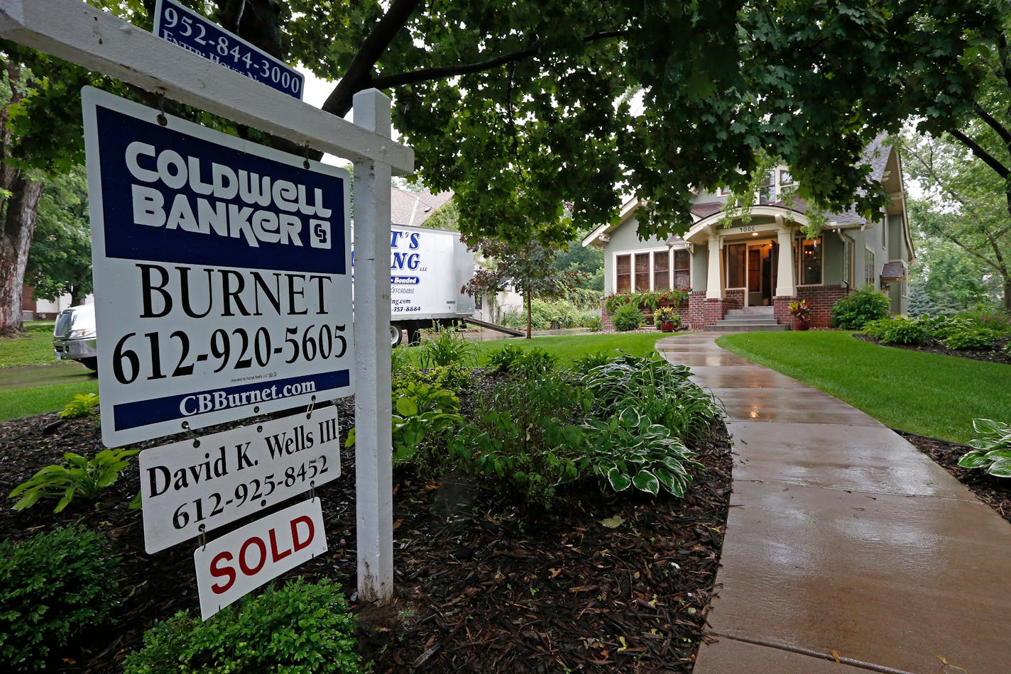 Stiff competition for entry-level houses in the Twin Cities pushed the median sale price of all closings during the month to $268,000, a nearly 7 percent year-over-year increase and a July record.