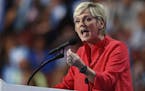 Former Michigan Gov. Jennifer Granholm speaks during the final day of the Democratic National Convention in Philadelphia , Thursday, July 28, 2016. (A