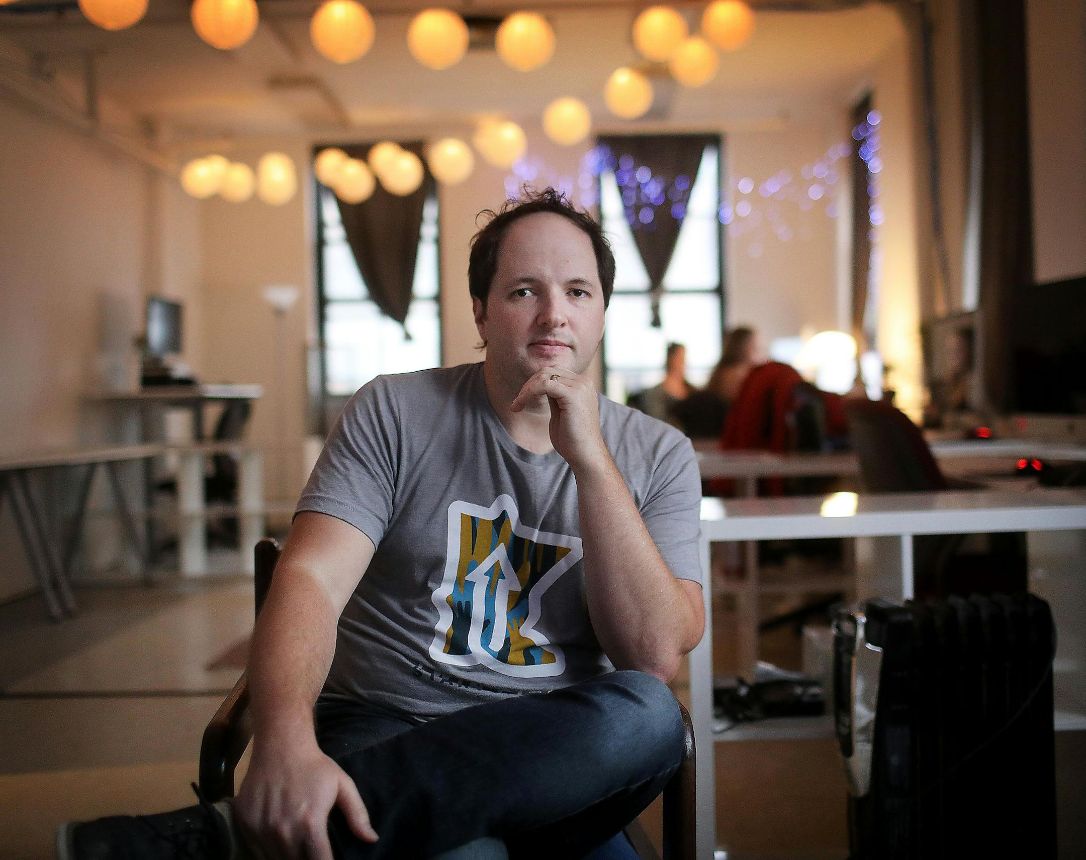 Johnny Fuerst, a real estate photographer and business owner along with his wife, has developed a photography app that might someday replace him. Zota, as it is called "is the free real estate photographer that lives on your phone," Fuerst said about the app that is nearly ready for launching.] DAVID JOLES • david.joles@startribune.com Johnny Fuerst, a real estate photographer and business owner along with his wife, who has developed a photography app that might someday replace him and se