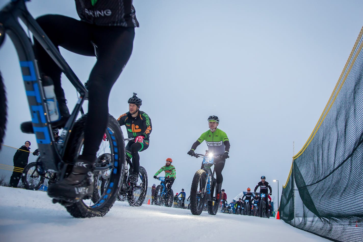 Rennet fat-tire race, Three Rivers Park District