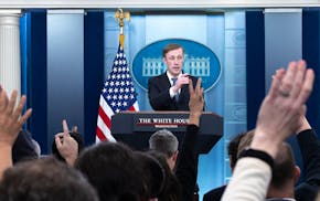 White House National Security Coordinator Jake Sullivan took questions from reporters during a daily briefing at the White House in Washington, Feb. 1
