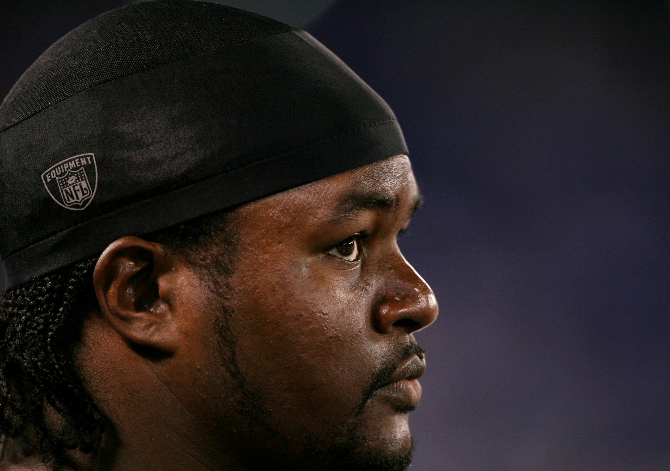 Vikings left tackle Bryant McKinnie.