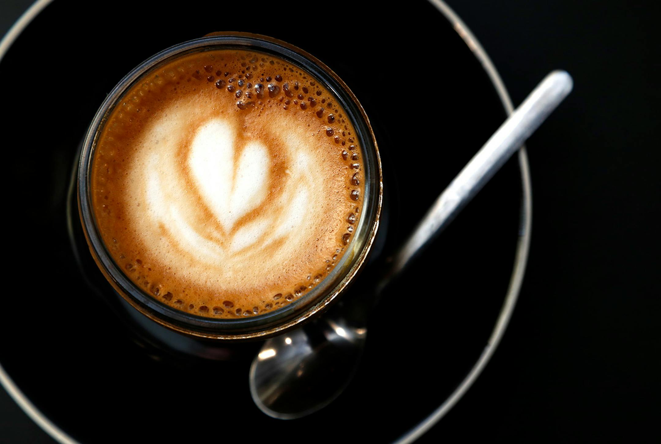 A Cortado at the Duluth Coffee Company.