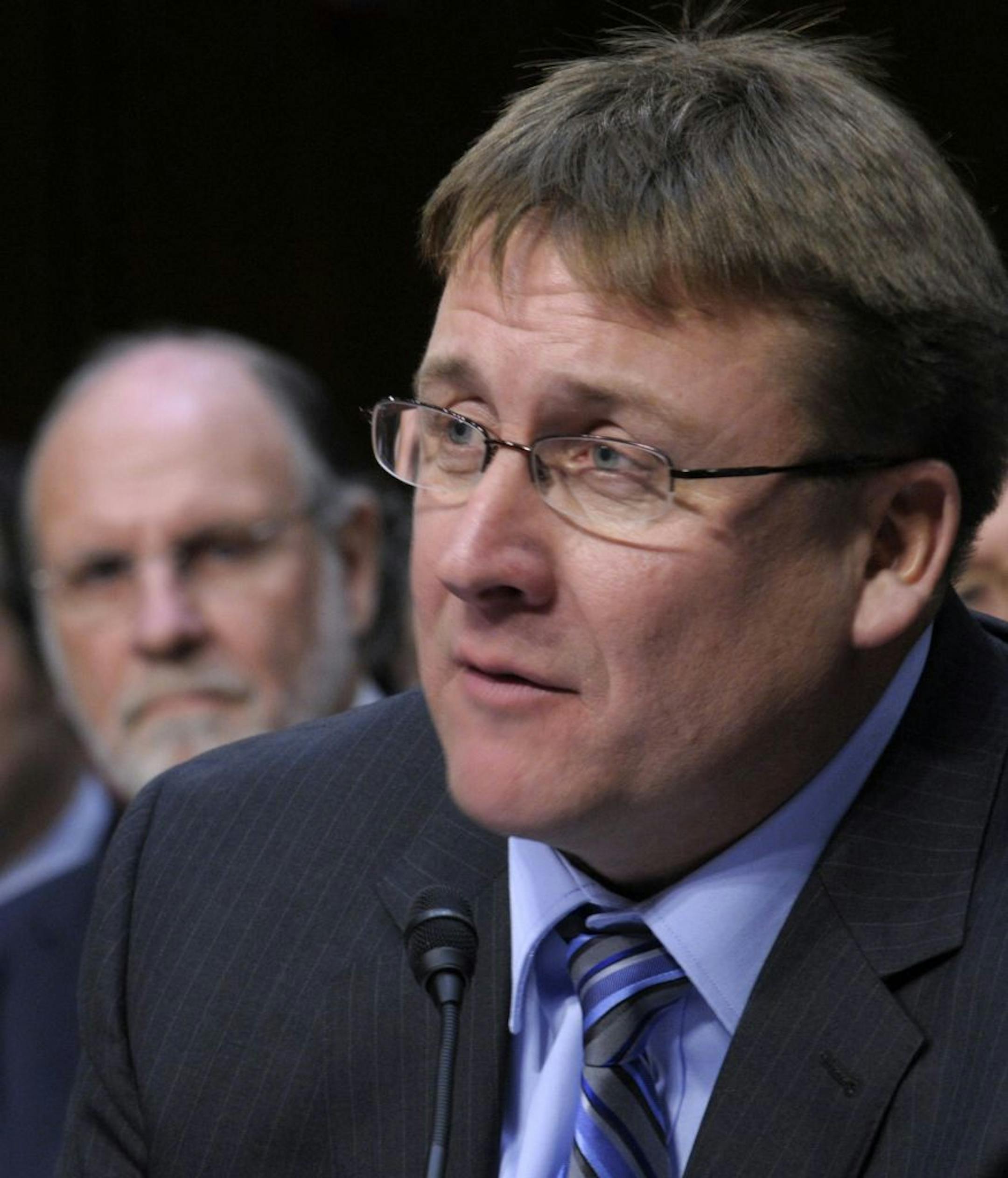 Dean Tofteland, a farmer from Luverne, Minn., testified before Congress in December about MF Global.