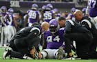 Vikings defensive lineman Dalvin Tomlinson, who was injured Oct. 30 in a game against the Arizona Cardinals, is working toward a return.