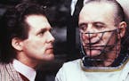 (left to right) Anthony Heald and Anthony Hopkins star in the 1991 movie "The Silence of the Lambs." Handout file photo courtesy of Orion Pictures.