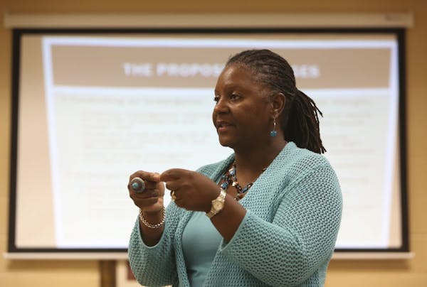 Minneapolis Department of Civil Rights director Velma Korbel, shown in 2012.