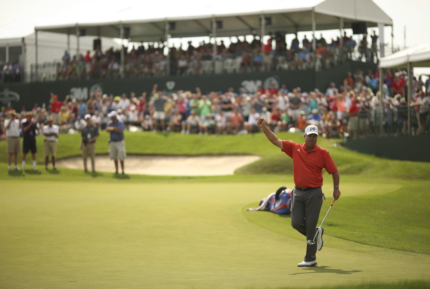 Kenny Perry won last year's 3M Championship with a 15-foot birdie putt on the final hole.