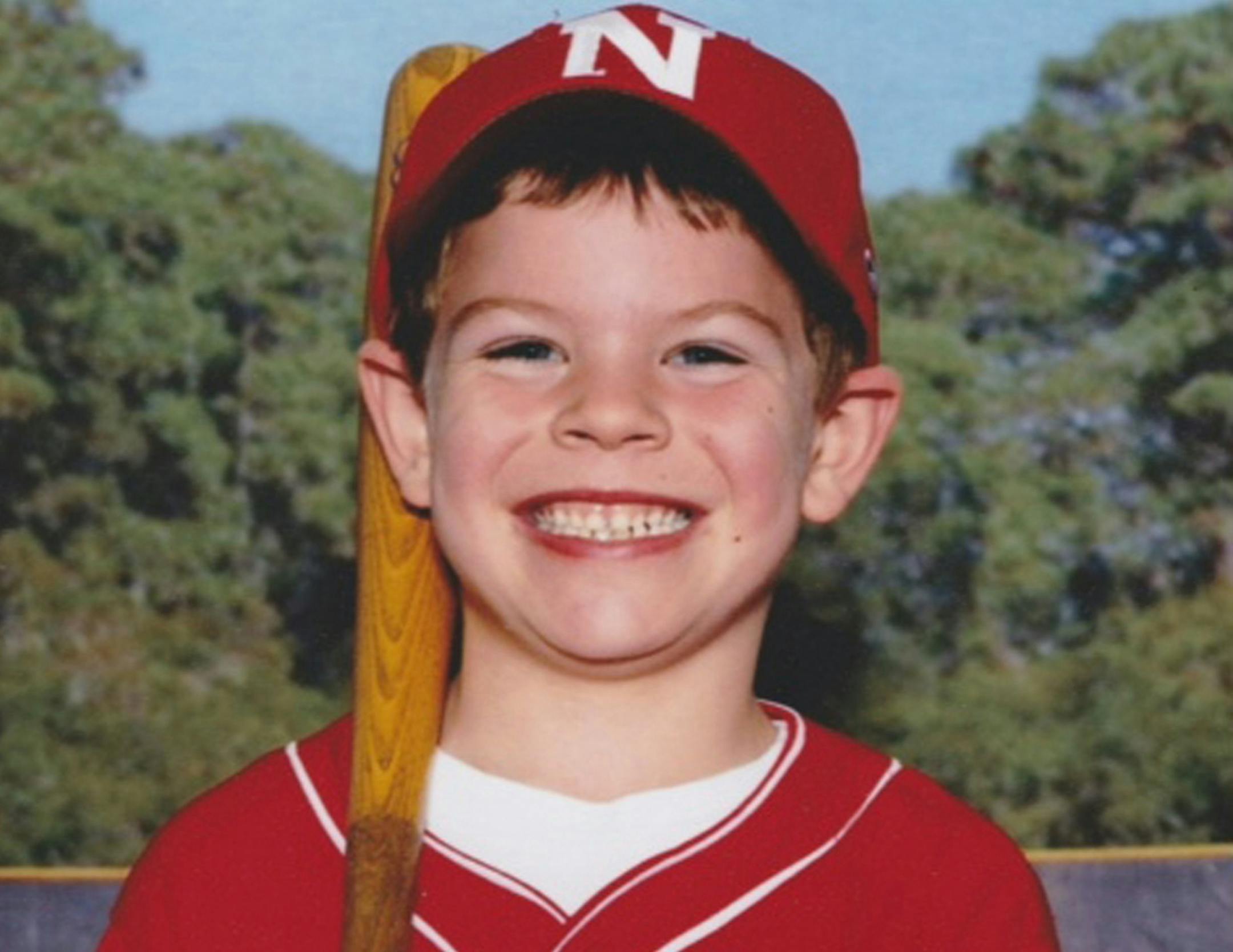 Jack Pinto, 6, a sports buff, was buried in the No. 80 jersey of his favorite New York Giants football player: Victor Cruz.