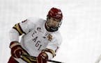 Boston College forward Cutter Gauthier was the No. 5 overall pick in the 2022 NHL draft and leads the nation with 37 goals.