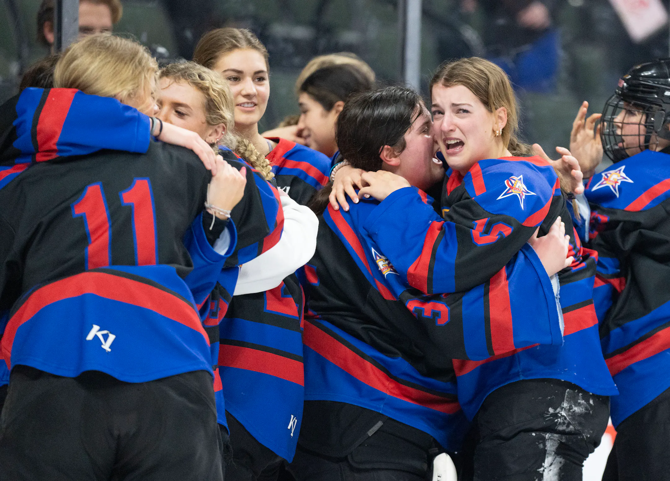 Gentry Academy wins 2A girls hockey by beating another higher seed