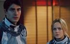 Brandon Routh and Caity Lotz in "400 Days."