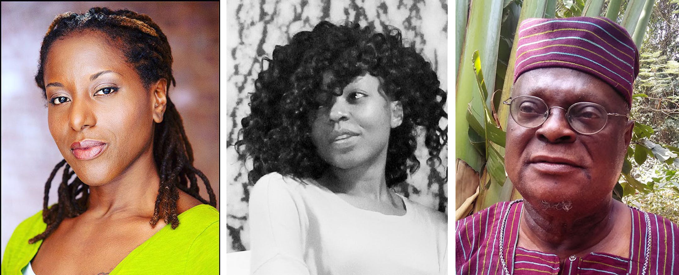 France-Luce Benson, Zainabu Jallo and Femi Osofisan.