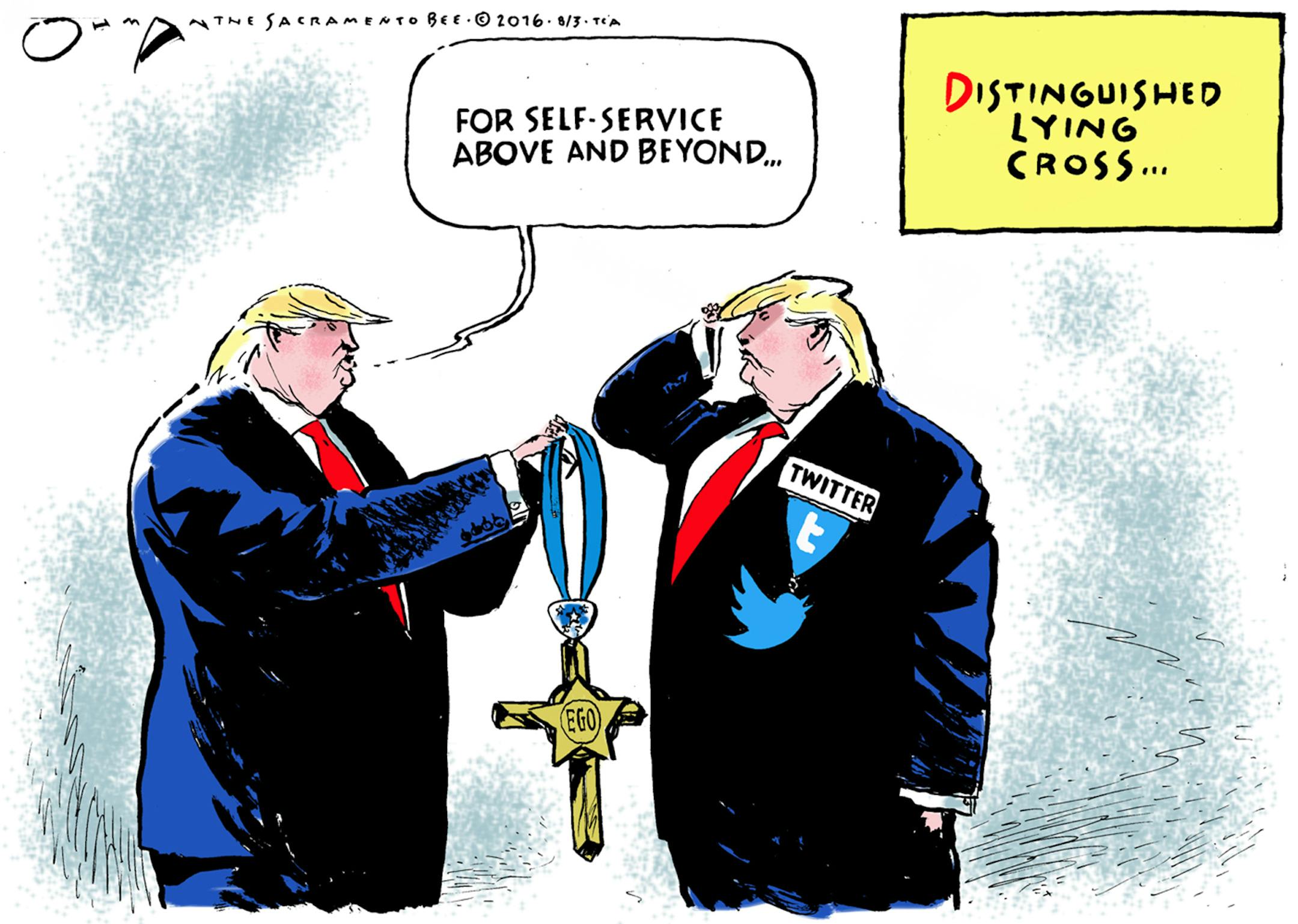 Jack Ohman/Sacramento Bee ORG XMIT: tms20160802182648