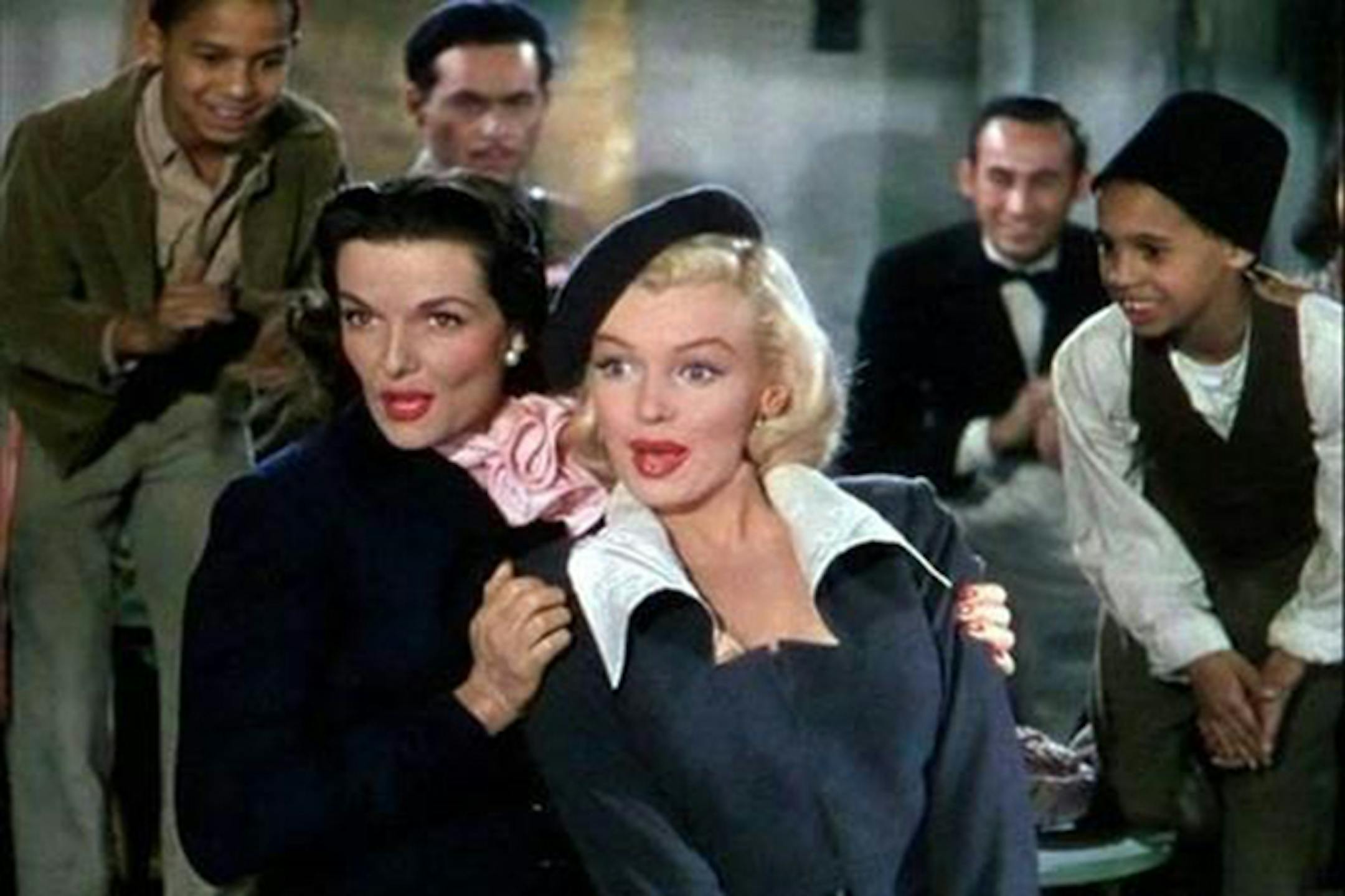 Twentieth Century Fox
"Gentlemen Prefer Blondes" with Jane Russell and Marilyn Monroe is this year's movie for Taste Night at the Heights.