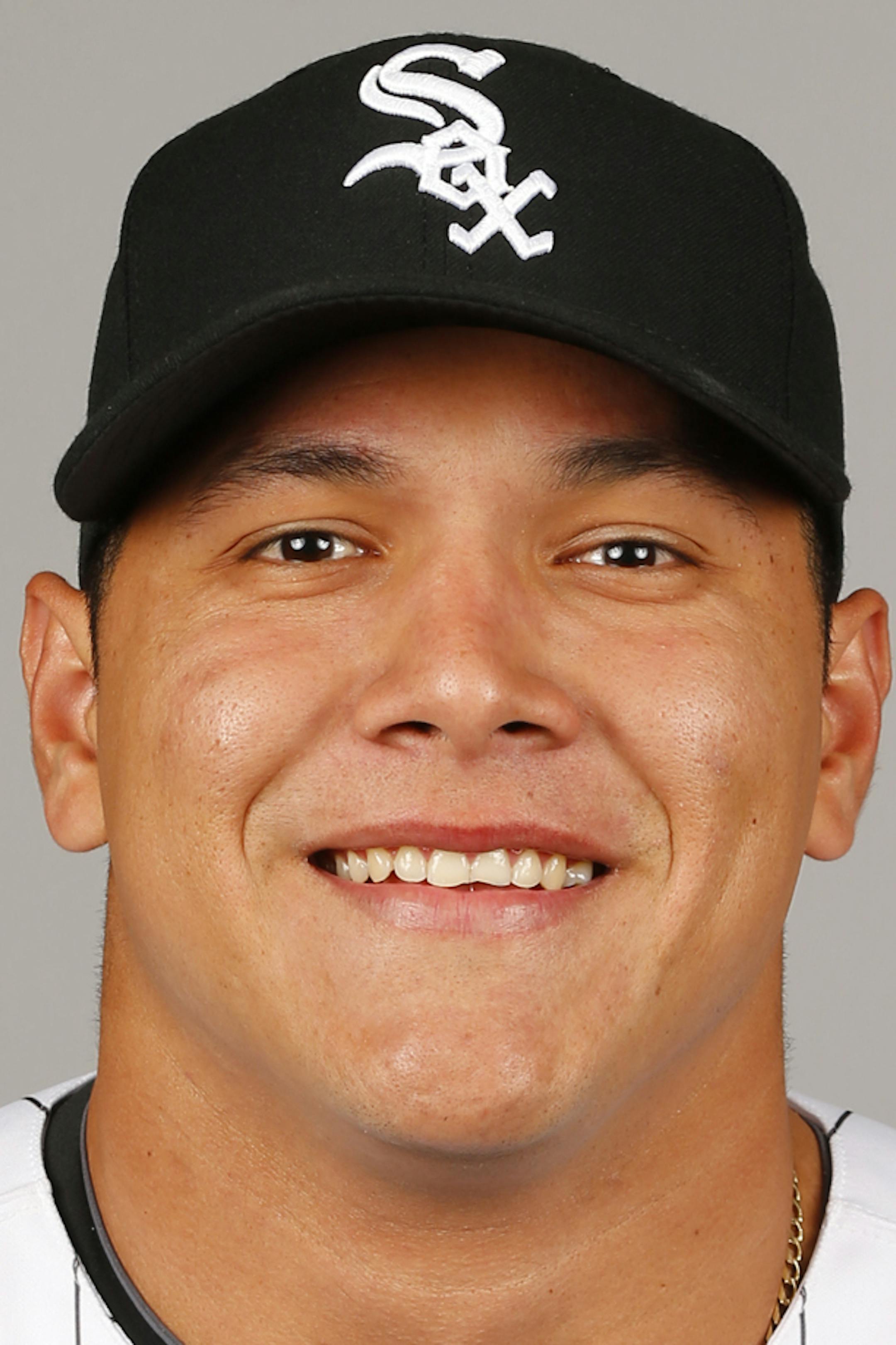 This is a 2014 photo of Avisail Garcia of the Chicago White Sox baseball team. This image reflects the 2014 active roster as of Feb. 22, 2014 when this image was taken in Glendale, Ariz. (AP Photo/Paul Sancya) ORG XMIT: AZPS238