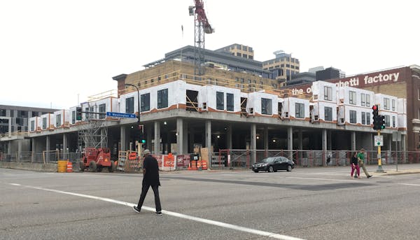 Sherman Associates and Frana Cos. started building a 180-unit apartment complex, with a Trader Joe&#x2019;s store planned on street level, at Washingt