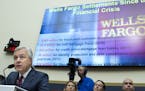 Wells Fargo CEO John Stumpf testifies on Capitol Hill in Washington, Thursday, Sept. 29, 2016, before the House Financial Services Committee investiga