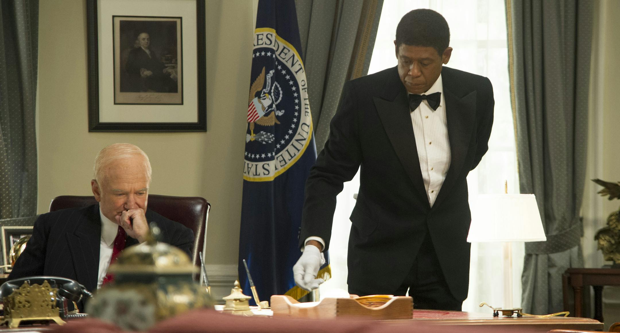 ROBIN WILLIAMS and FOREST WHITAKER star in LEE DANIELS' THE BUTLER