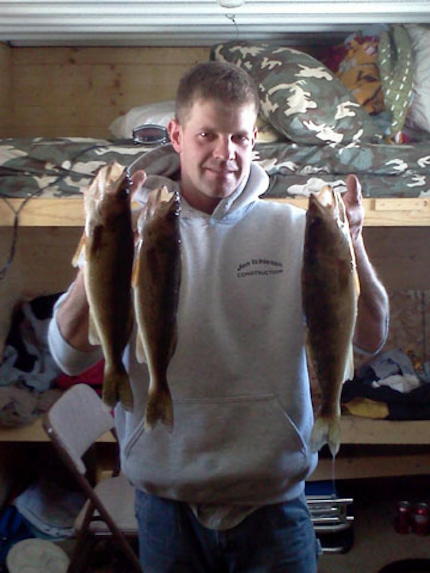 Isaacson and 3 Keeper Walleyes