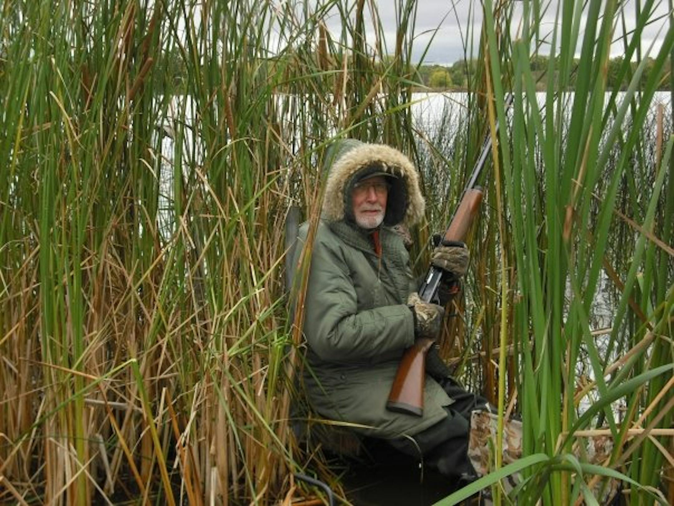 "I can't stand the cold anymore," Grandpa admitted to me. "But I keep going hunting. Why do I do it? I must be crazy."
