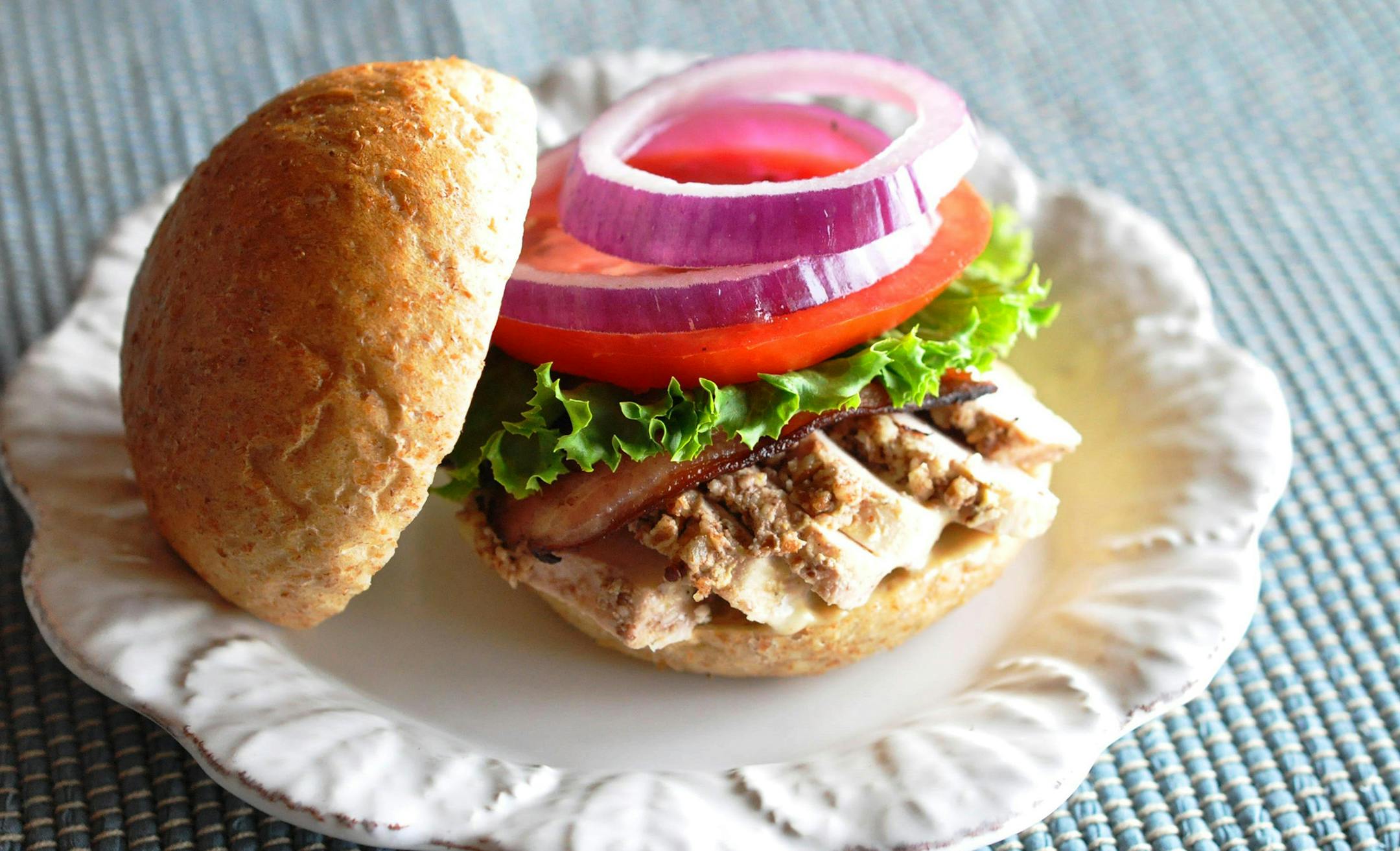 Meredith Deeds, Special to the Star Tribune Pecan Chicken and Bacon Sandwich