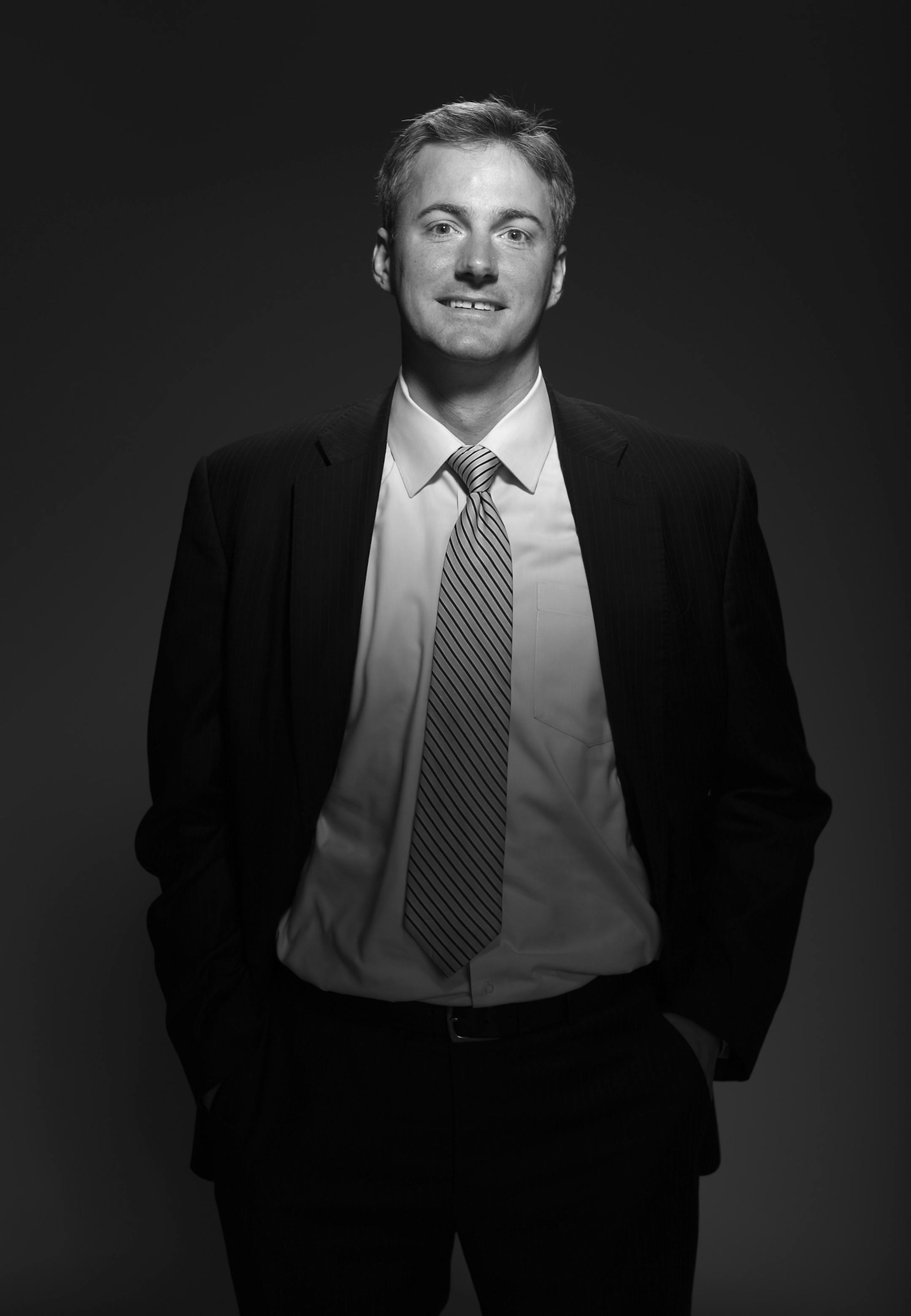 Minneapolis mayoral hopeful Cam Winton, photographed in the studio on Wednesday evening, May 8, 2013. ] JEFF WHEELER ‚Ä¢ jeff.wheeler@startribune.com