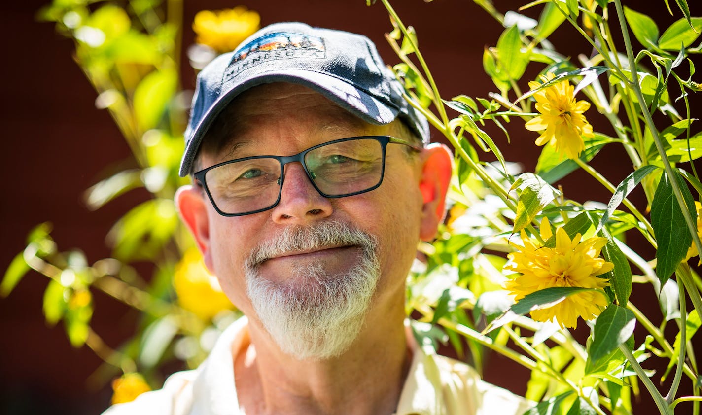 Portrait of author William Kent Krueger outside his home in St. Paul. ] LEILA NAVIDI • leila.navidi@startribune.com